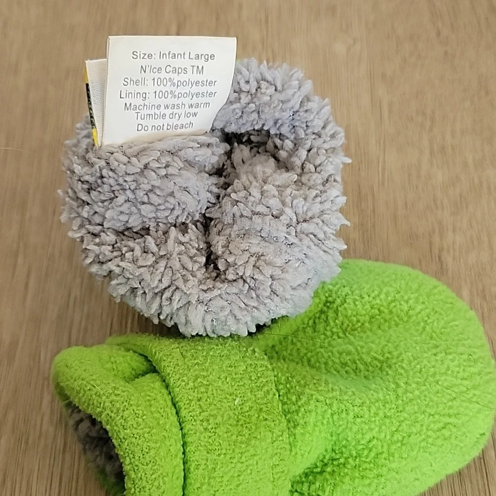 Size large infant mittens